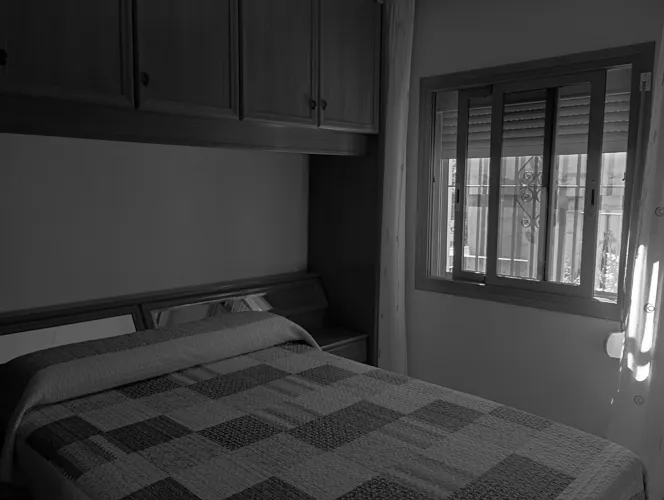 Foto de dormitorio en un piso en alquiler